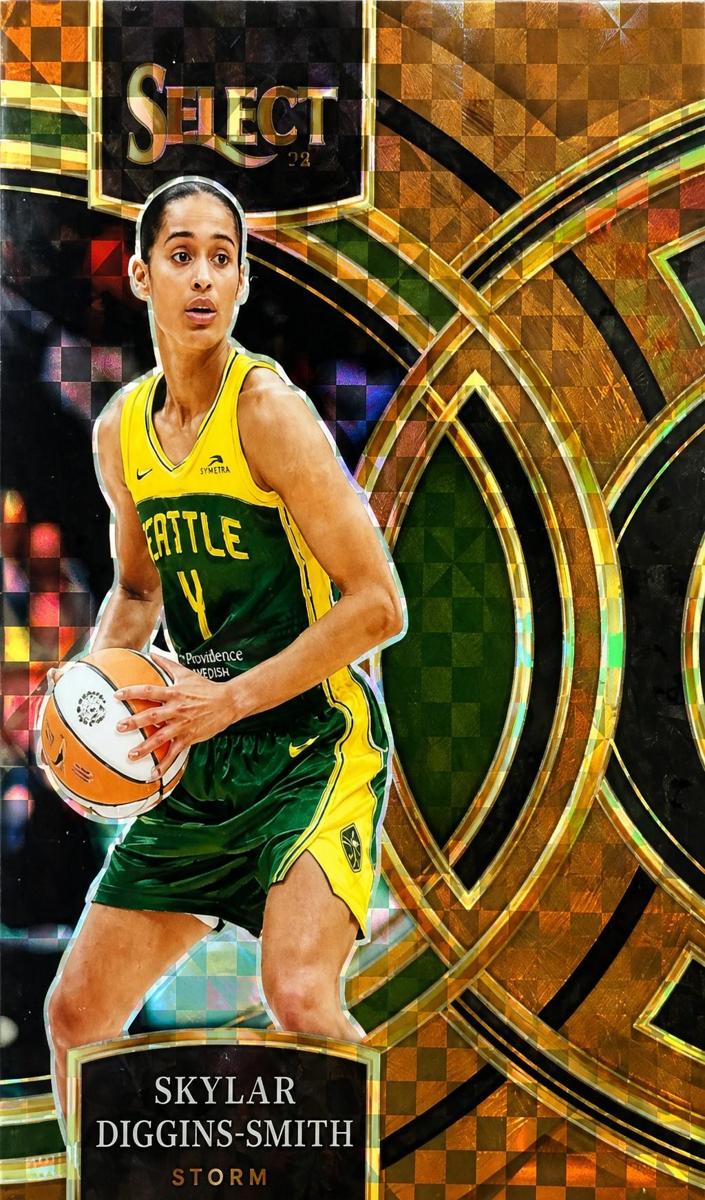 2024 Panini Select WNBA Basketball Bronze Checker Skylar Diggins-Smith #193