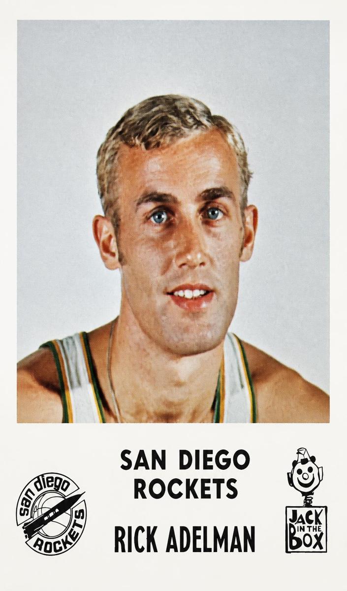 1968 Jack in the Box San Diego Rockets Basketball Rick Adelman #NNO PSA 10