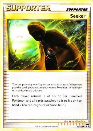 2010 Pokemon HeartGold & SoulSilver Triumphant Seeker #88 PSA 9