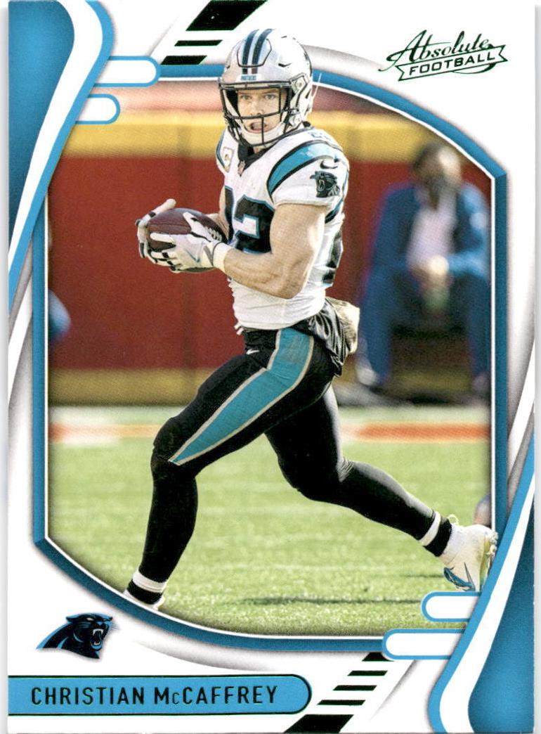 2021 Panini Absolute Football Christian McCaffrey #39 SGC 9.5