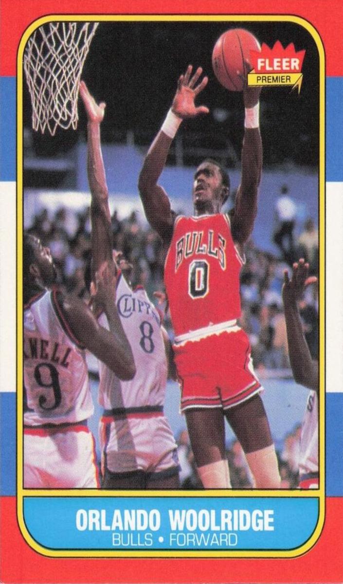1986 Fleer Basketball Orlando Woolridge #130 PSA 10