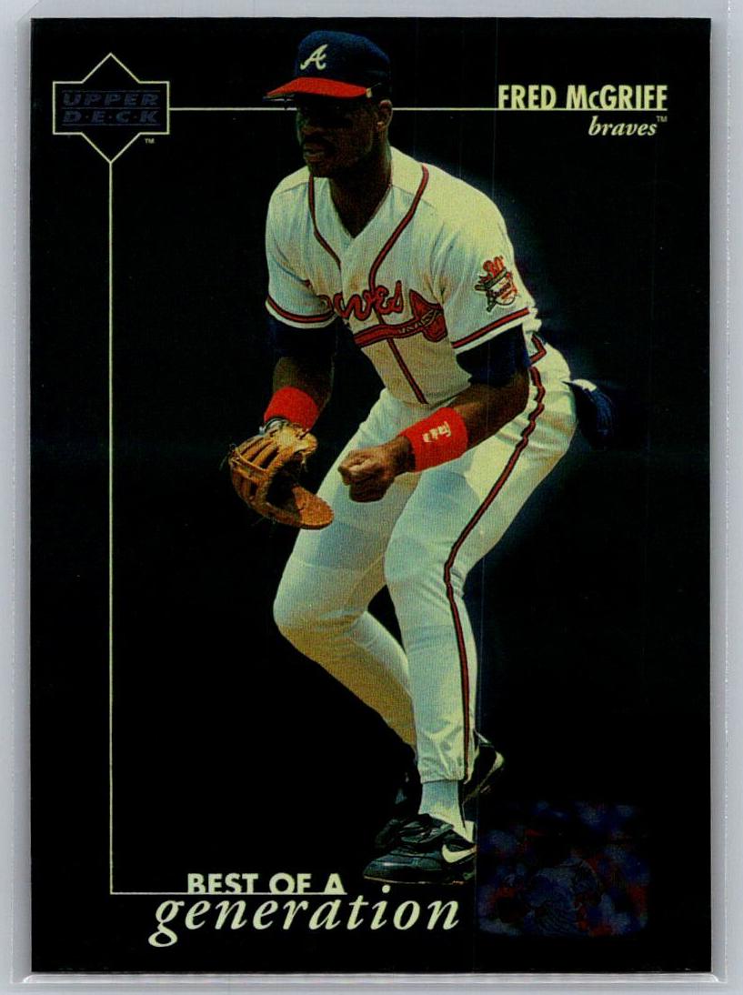 1996 Upper Deck Baseball Fred McGriff #380 PSA 10