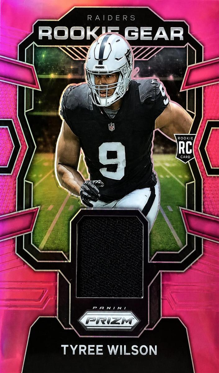 2023 Panini Prizm Football Pink Tyree Wilson #RG-TW