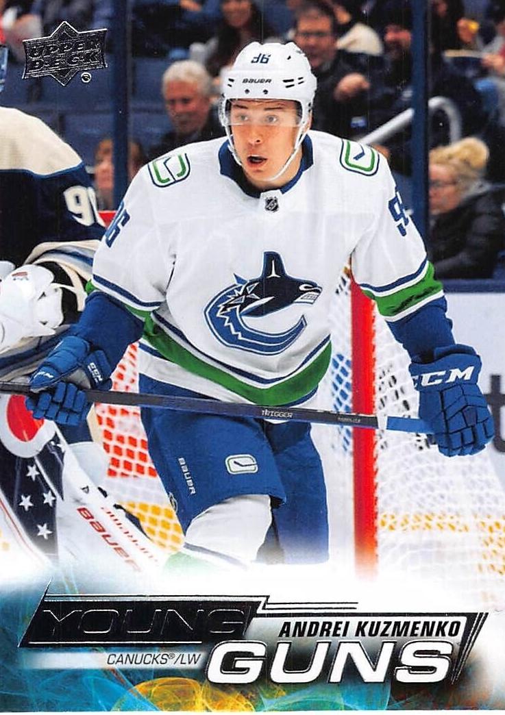2022 Upper Deck Hockey Andrei Kuzmenko #465