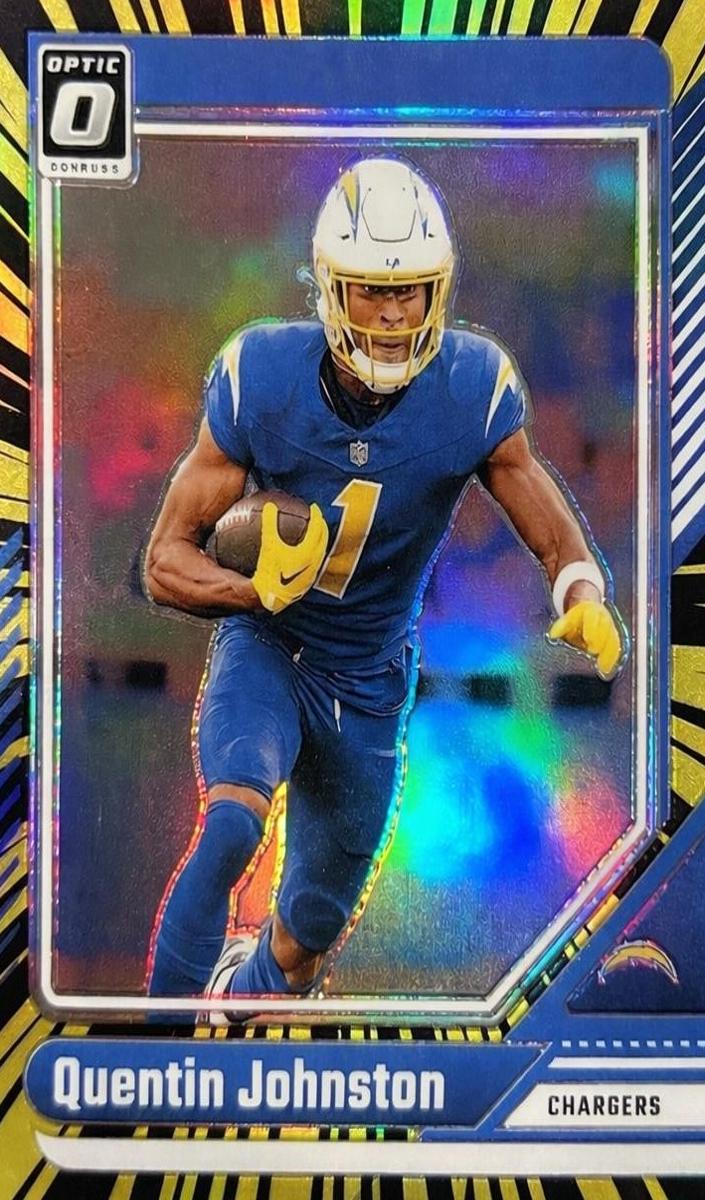 2024 Donruss Optic Football Electricity Quentin Johnston #108