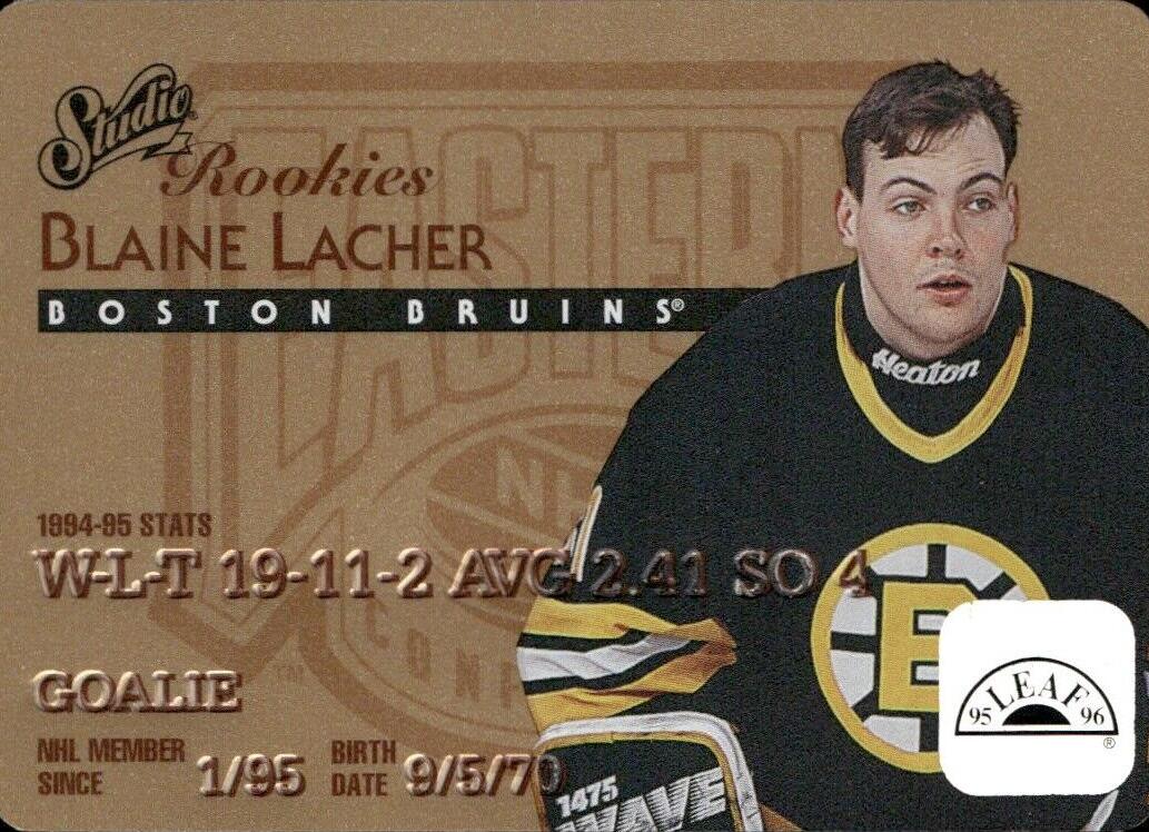 1995 Leaf Hockey Blaine Lacher #5