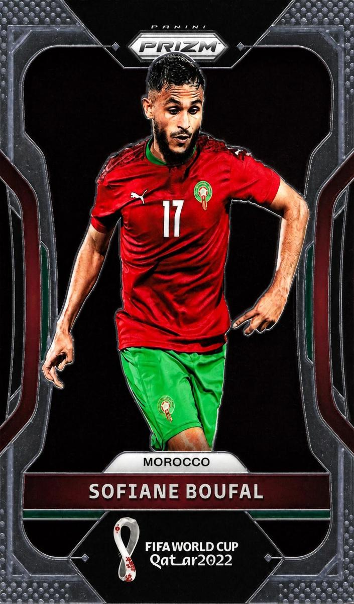2022 Panini Prizm FIFA World Cup Qatar Soccer Sofiane Boufal #242