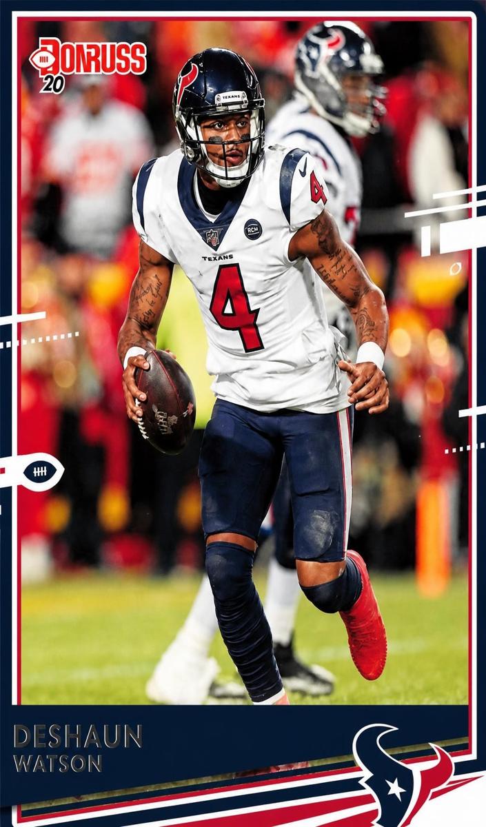 2020 Panini Donruss Football Deshaun Watson #111 PSA 10