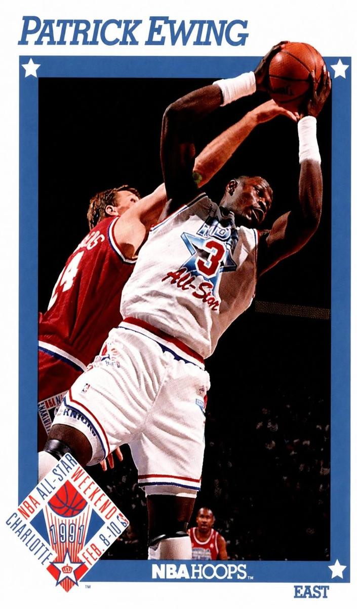 1991 Hoops Basketball Patrick Ewing #251