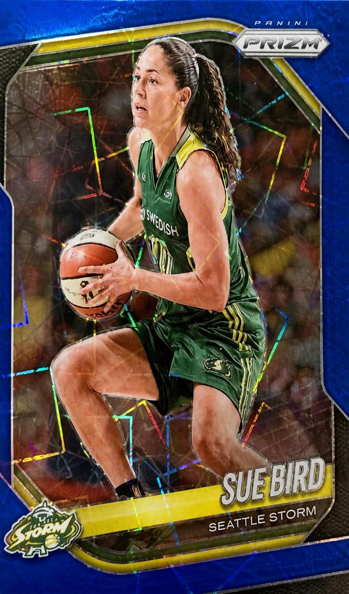 2025 Panini Prizm WNBA Basketball Blue Velocity Sue Bird #38