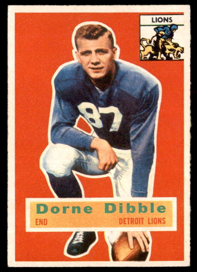1956 Topps Football Dorne Dibble #32