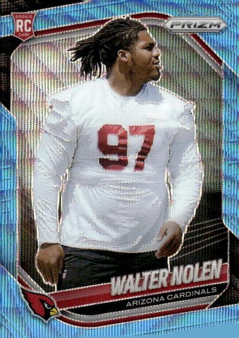 2025 Panini Prizm Football Blue Wave Walter Nolen #318