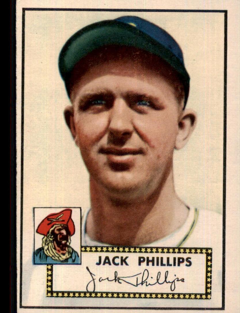 1952 Topps Baseball Jack Phillips #240 PSA 6