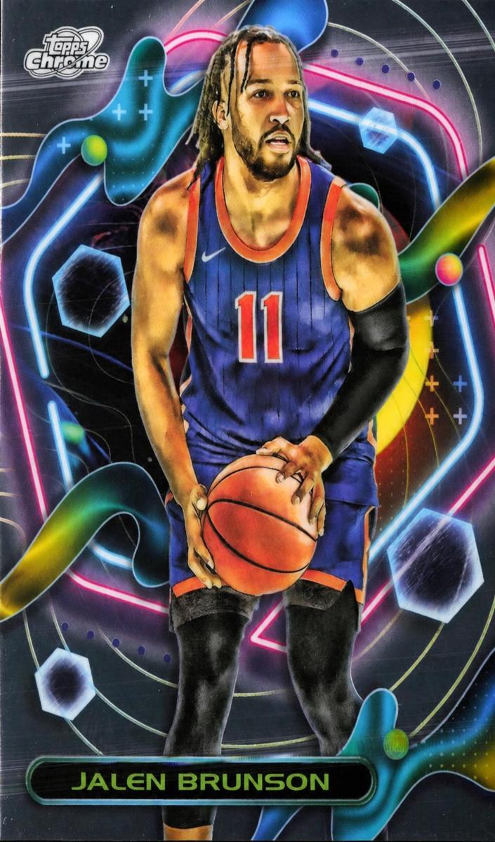 2023 Topps Cosmic Chrome Basketball Jalen Brunson #81 SGC 9
