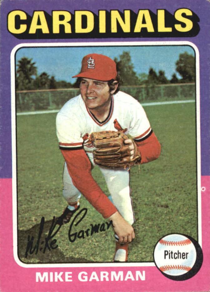 1975 Topps Baseball Mike Garman #584 PSA 8.5