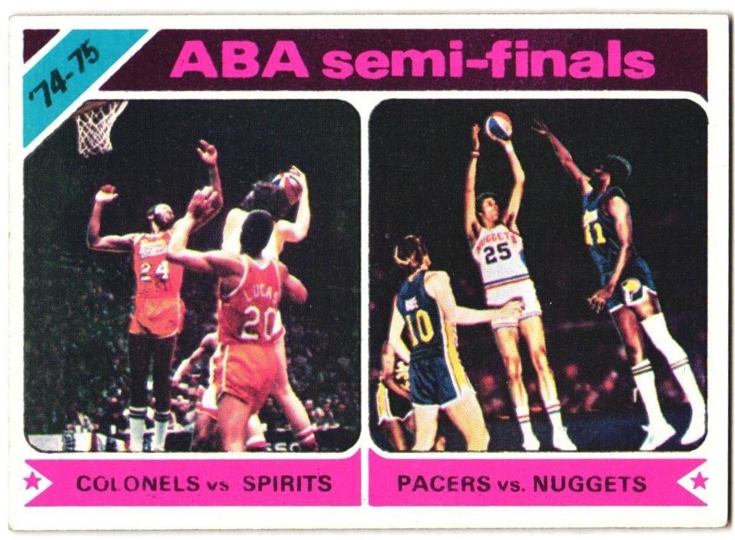 1975 Topps Basketball ABA Semi-finals #309