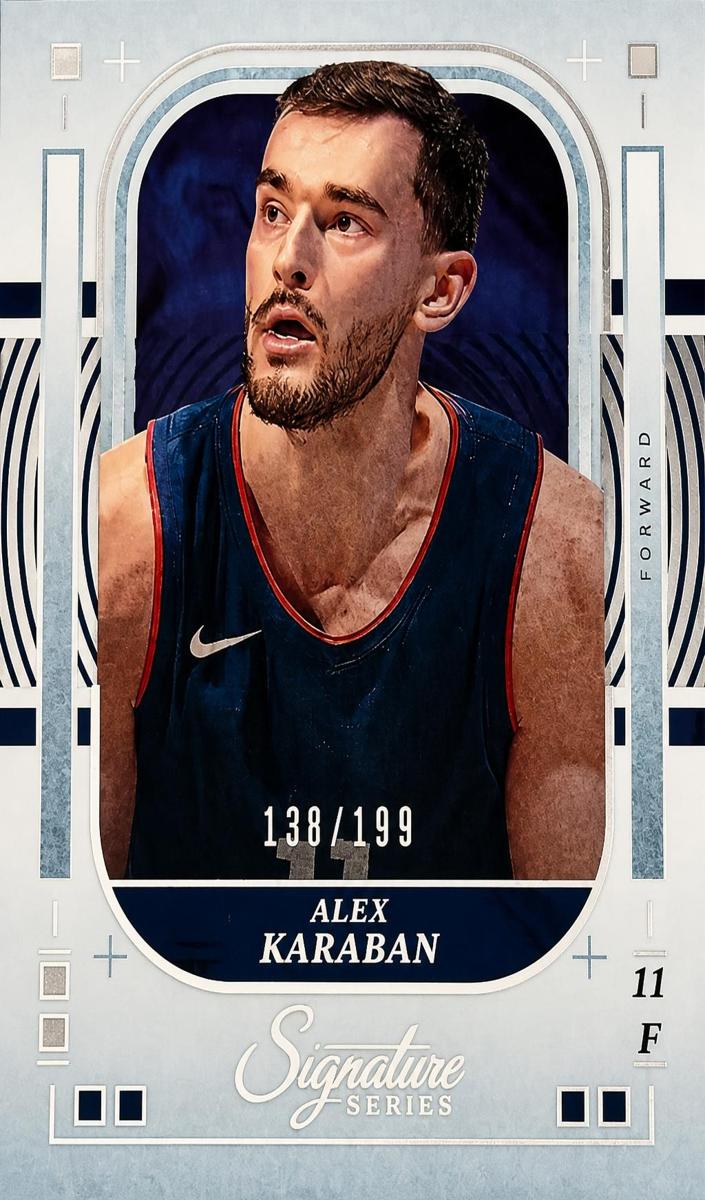 2025 Panini Signature Series Basketball Alex Karaban #79
