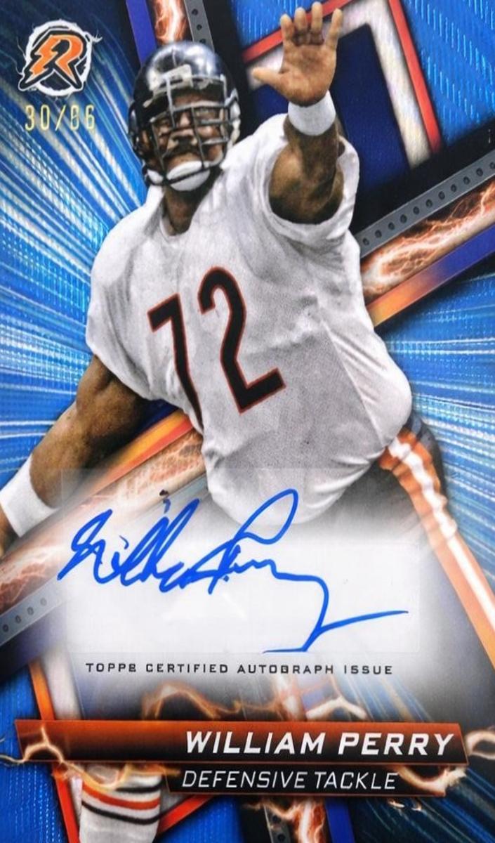 2023 Topps Composite Football Blue Surge William Perry #RA-WP