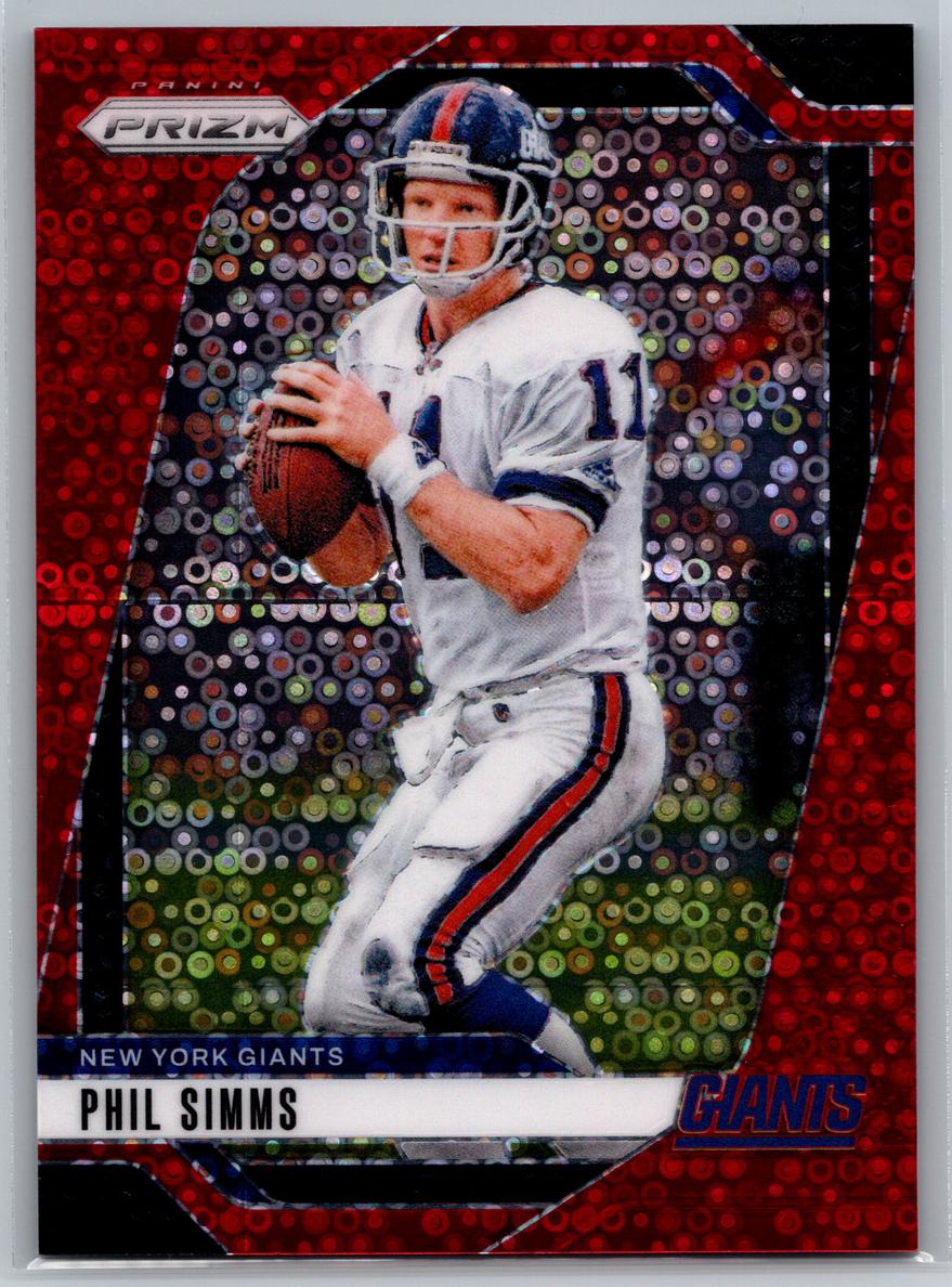 2024 Panini Prizm Football No Huddle Red Phil Simms #218
