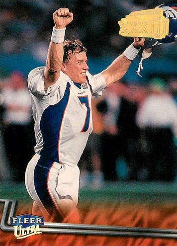 1999 Fleer Ultra Football Gold Medallion John Elway #257