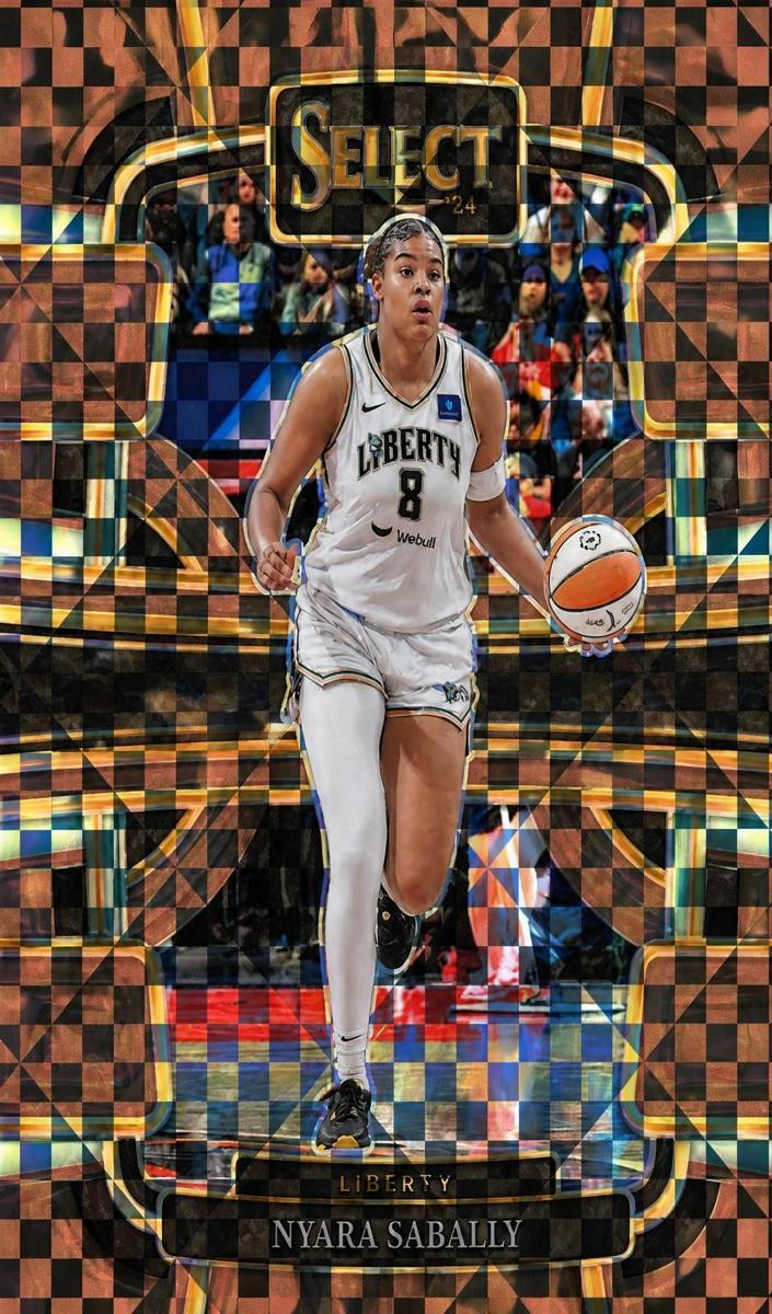 2024 Panini Select WNBA Basketball Bronze Checker Nyara Sabally #66