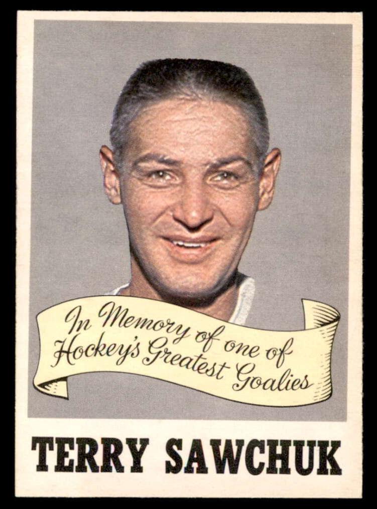 1970 O-Pee-Chee Hockey Terry Sawchuk Memorial #231