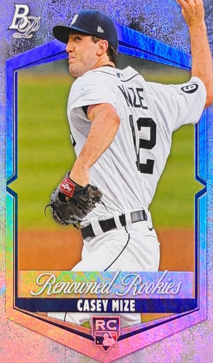 2021 Bowman Platinum Baseball Casey Mize #RR-4
