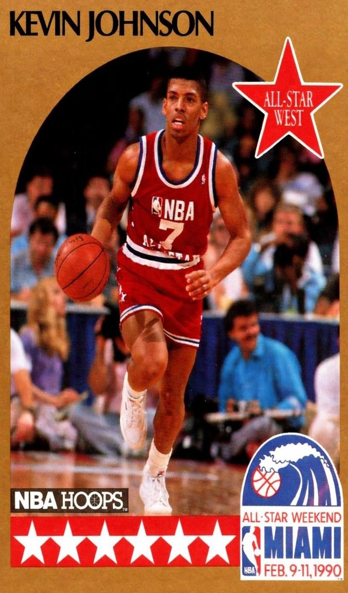 1990 Hoops Basketball Kevin Johnson #19 PSA 9