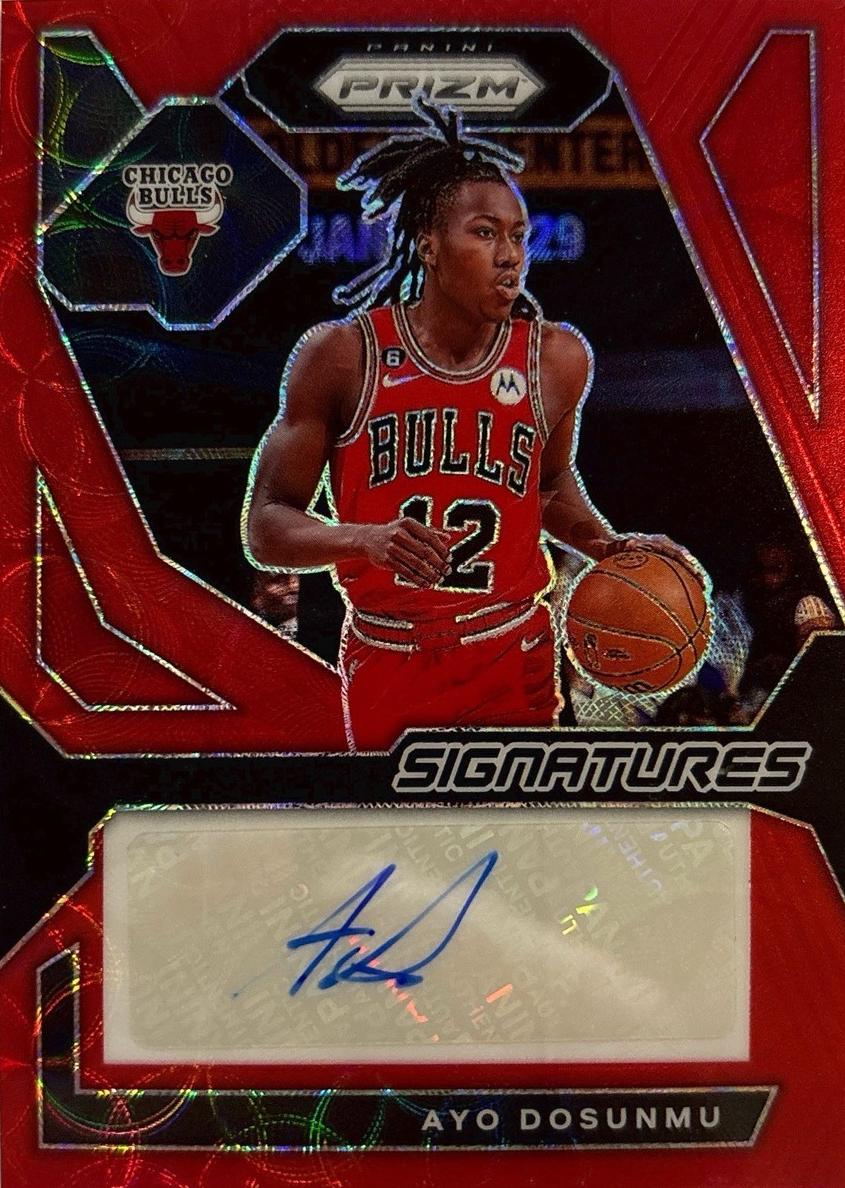 2023 Panini Prizm Basketball Choice Ayo Dosunmu #SIG-AYO
