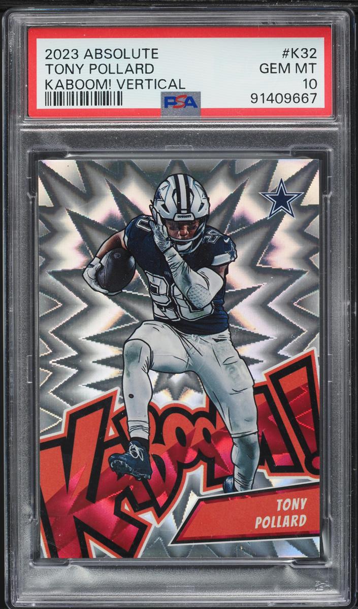 2023 Panini Absolute Football Tony Pollard #K32