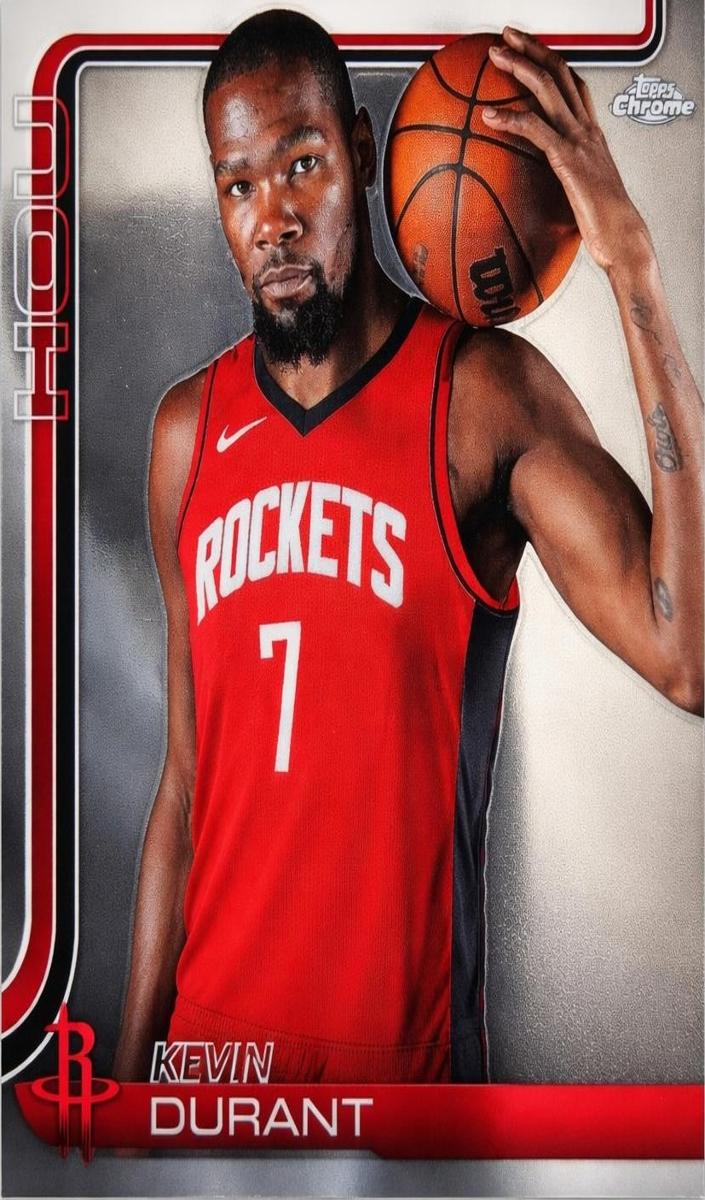 2025 Topps Chrome Basketball Kevin Durant #155 PSA 9