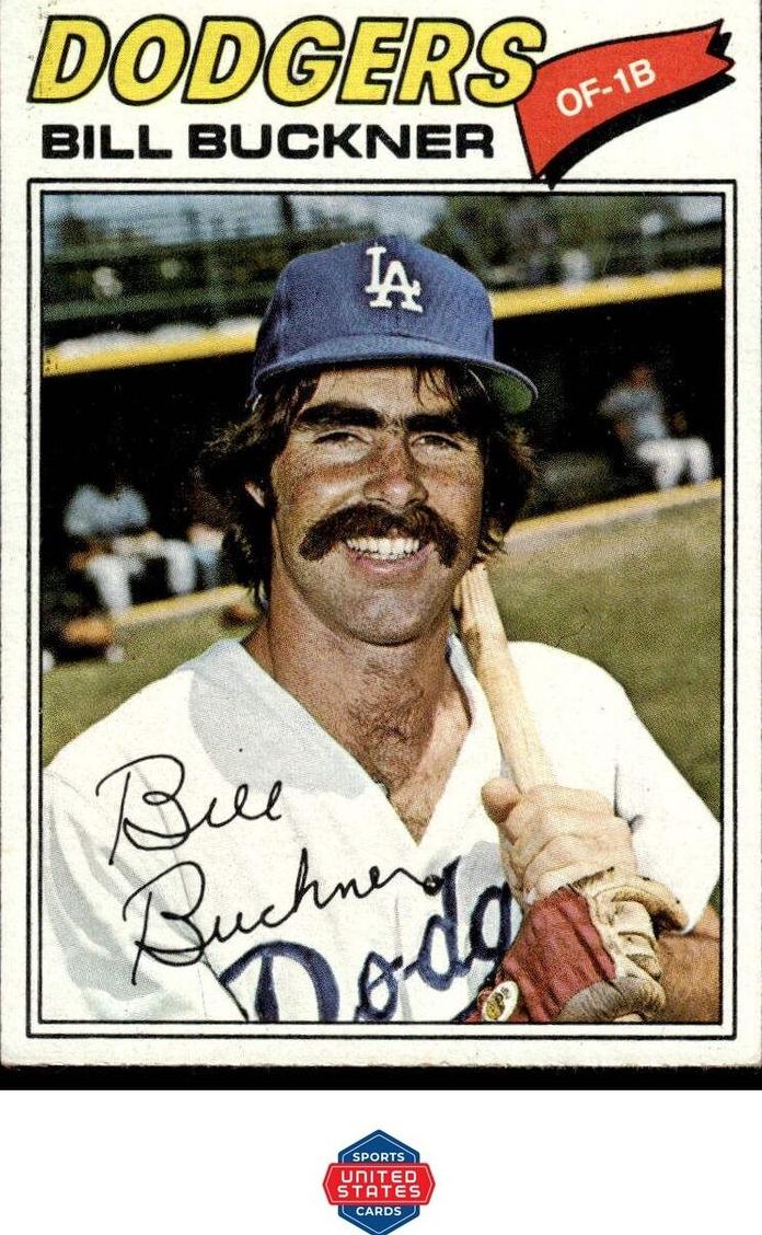 1977 Topps Baseball Bill Buckner #27 PSA 8