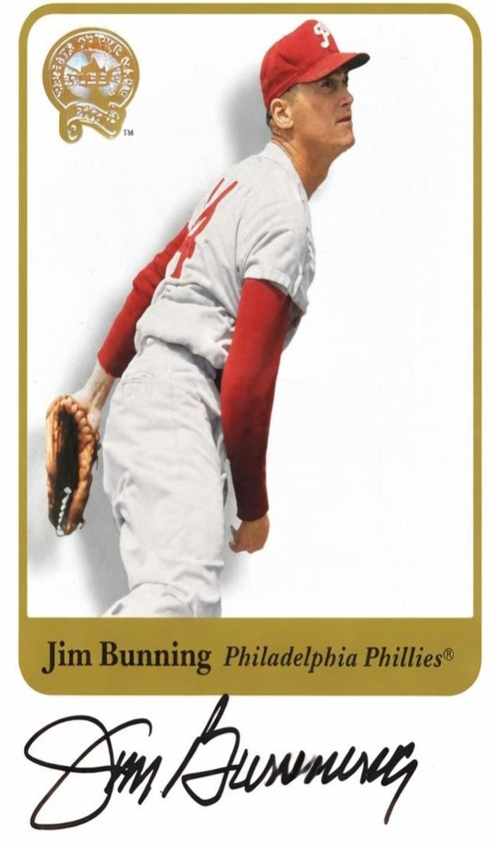 2001 Fleer Greats of the Game Baseball Jim Bunning #NNO