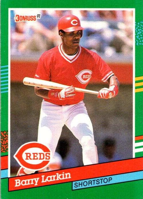 1991 Donruss Baseball Barry Larkin #471