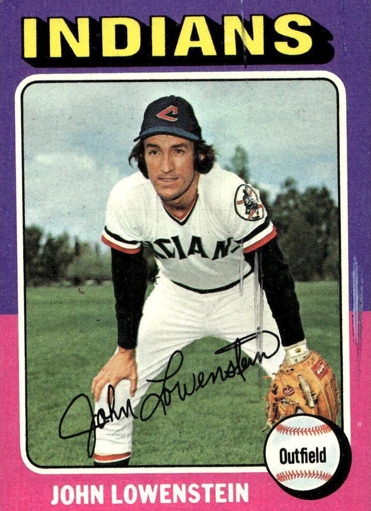 1975 Topps Baseball John Lowenstein #424