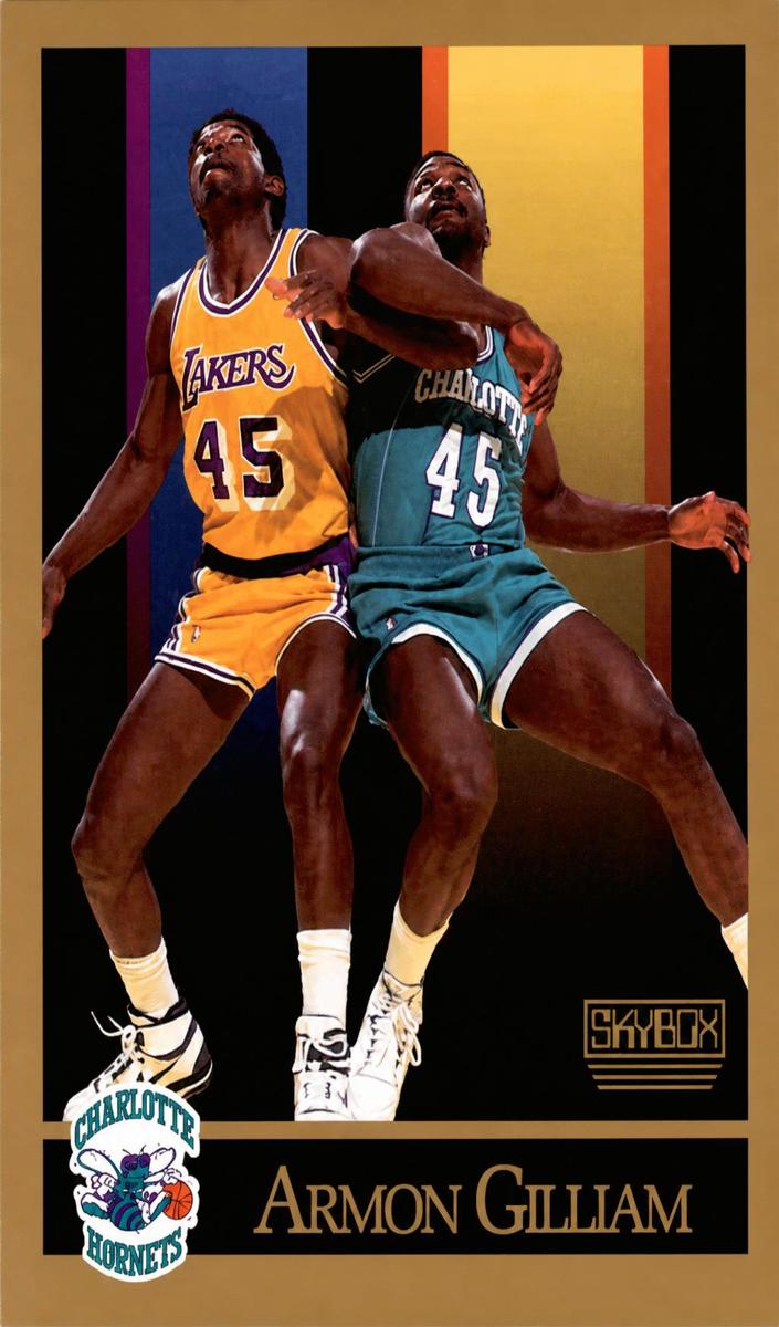 1990 Skybox Basketball Armon Gilliam #29 PSA 9