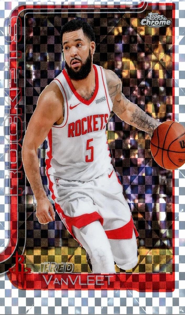 2025 Topps Chrome Basketball X-Fractor Fred VanVleet #66