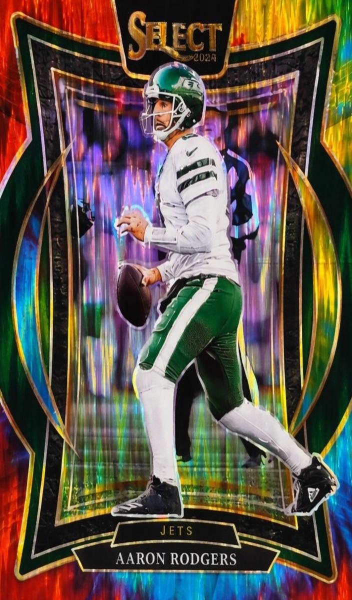 2024 Panini Select Football Tie-Dye Aaron Rodgers #40