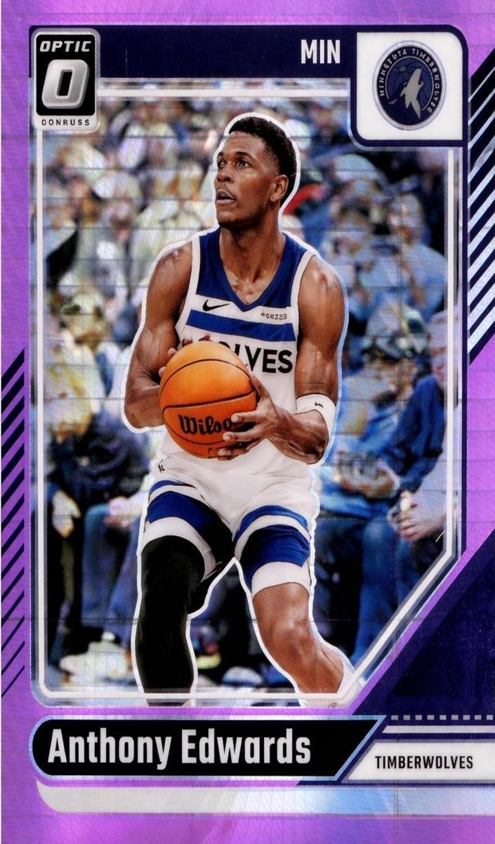 2024 Donruss Optic Basketball Hyper Pink Anthony Edwards #31