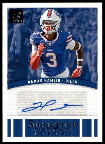 2024 Panini Donruss Football Damar Hamlin #SSE-DHA PSA 9