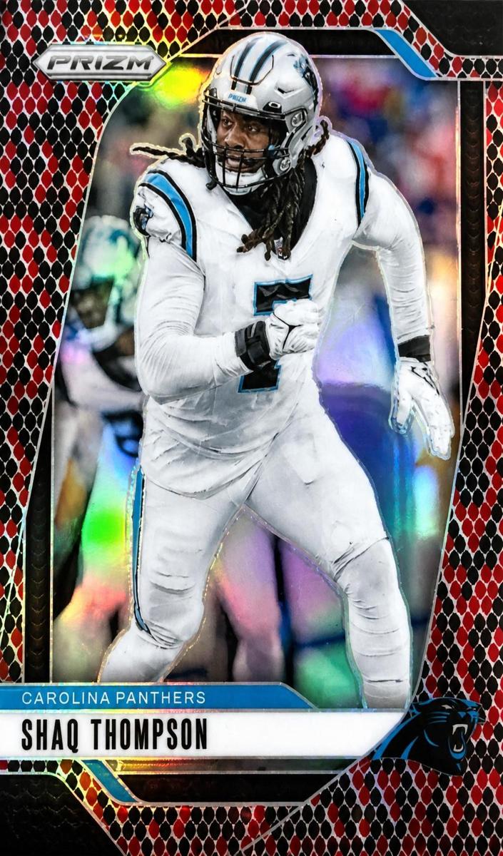 2024 Panini Prizm Football Snakeskin Shaq Thompson #41