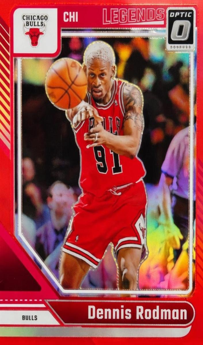 2024 Donruss Optic Basketball Red Dennis Rodman #241