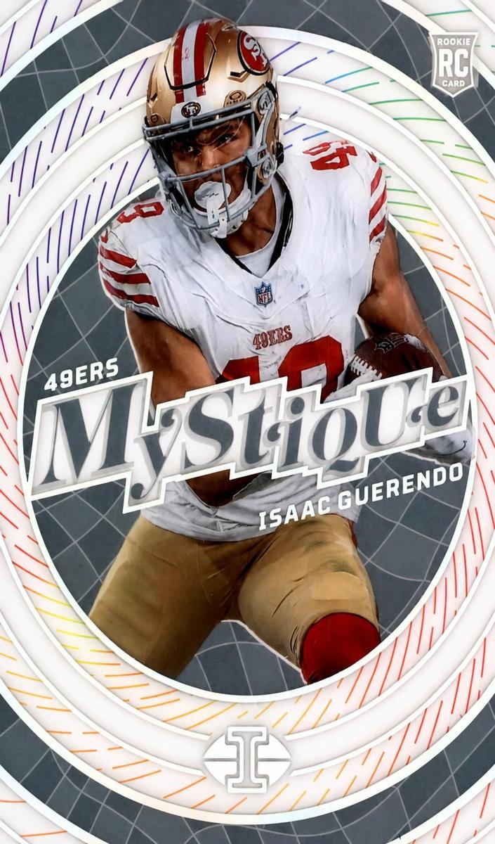 2024 Panini Illusions Football Stardust Isaac Guerendo #42