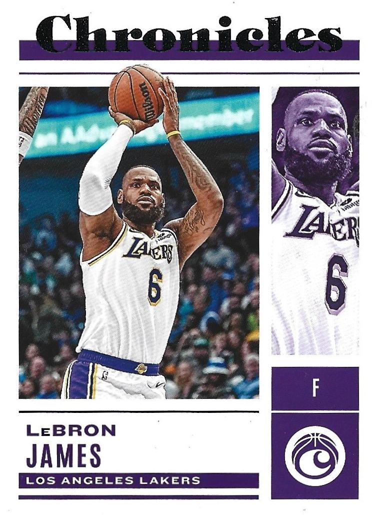 2022 Panini Chronicles Basketball LeBron James #22