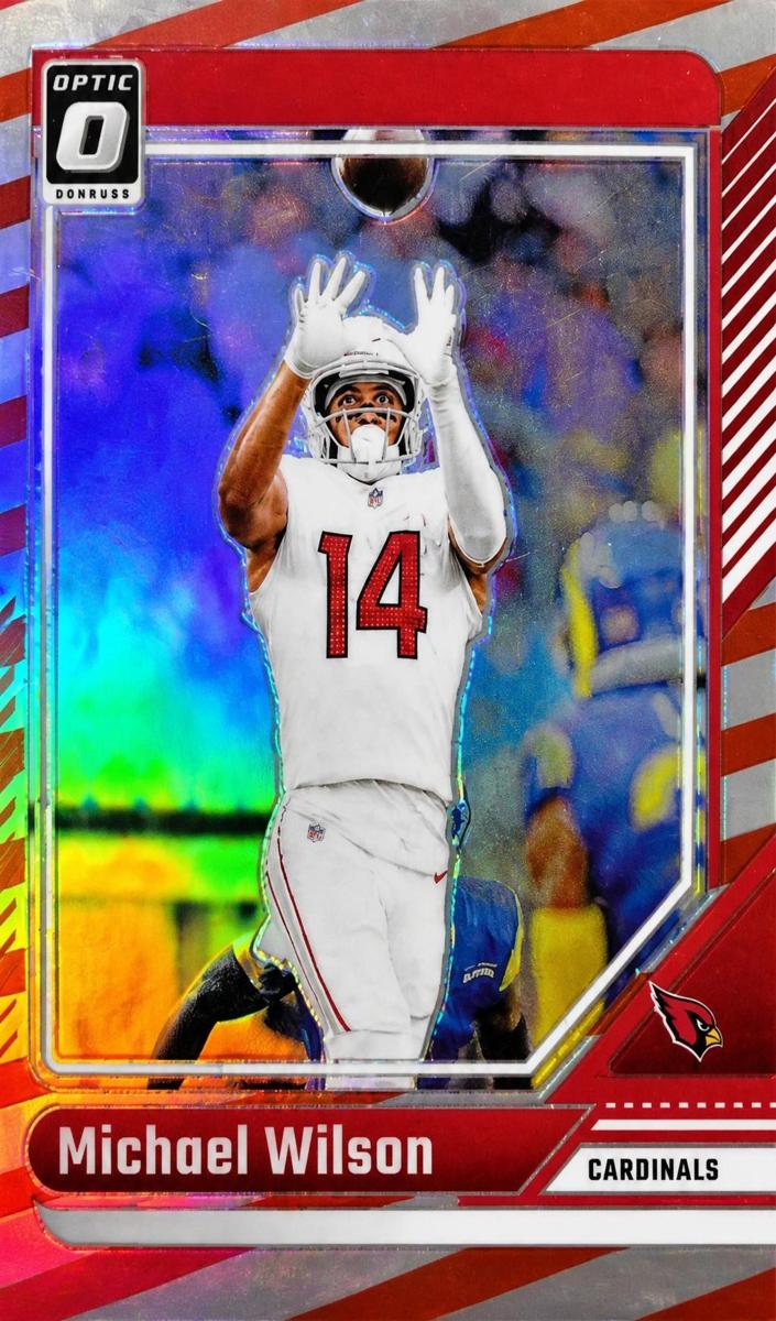 2024 Donruss Optic Football Freedom Michael Wilson #3 PSA 9