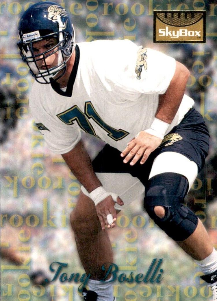 1995 Fleer Football Tony Boselli #1 PSA 9