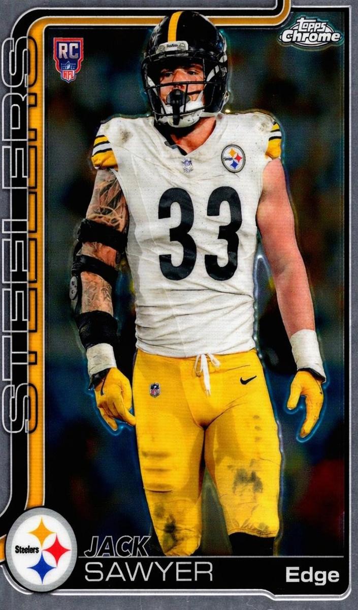 2025 Topps Chrome Football Jack Sawyer #357