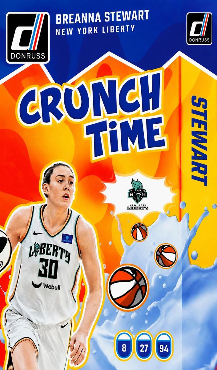 2025 Panini Donruss WNBA Basketball Diamond Breanna Stewart #3