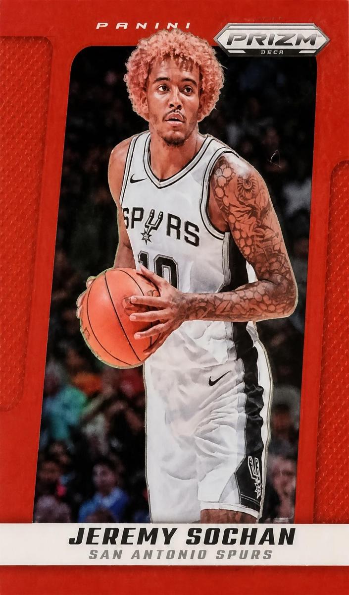 2024 Panini Prizm Deca Basketball Red Jeremy Sochan #125