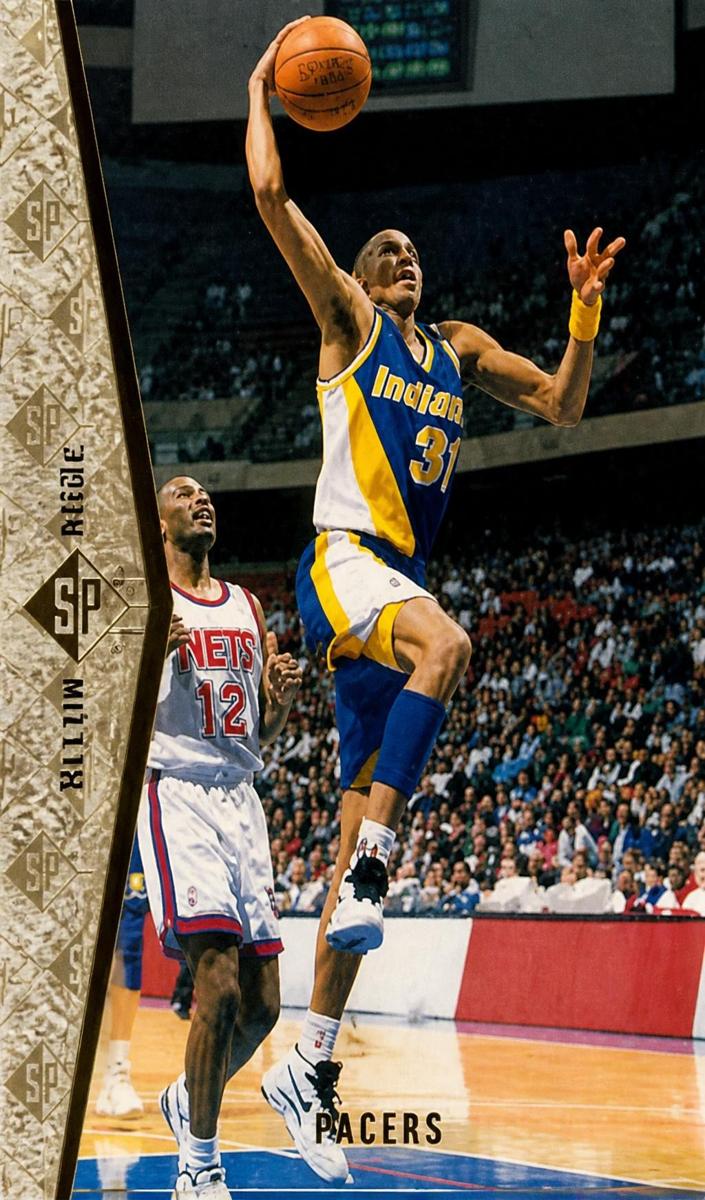 1994 SP Basketball Reggie Miller #81 PSA 9